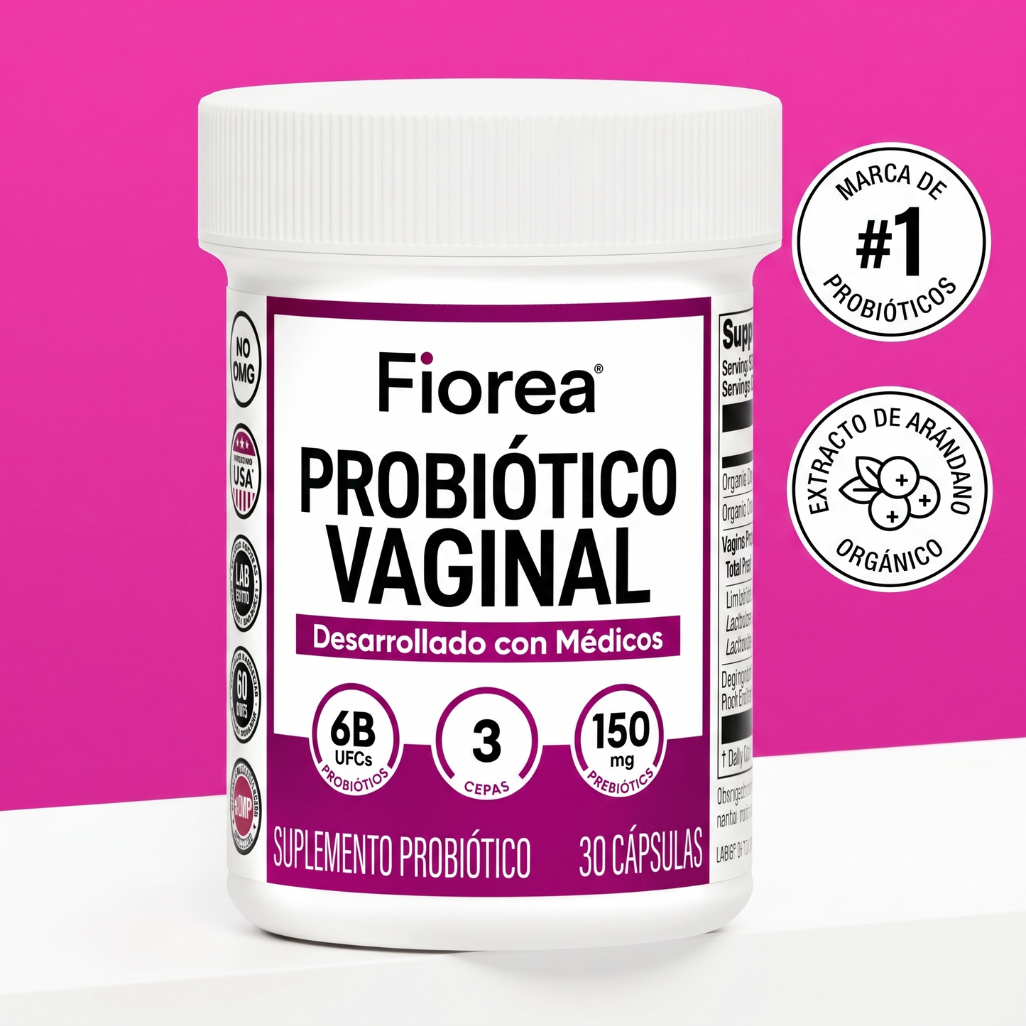 Probiotico Vaginal - Cuidado Intimo Femenino